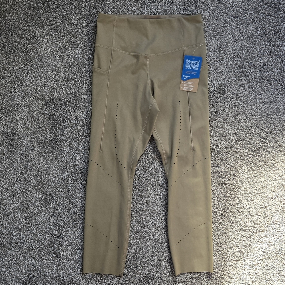 Brooks Women's Method 3/4 Tights NEW size small